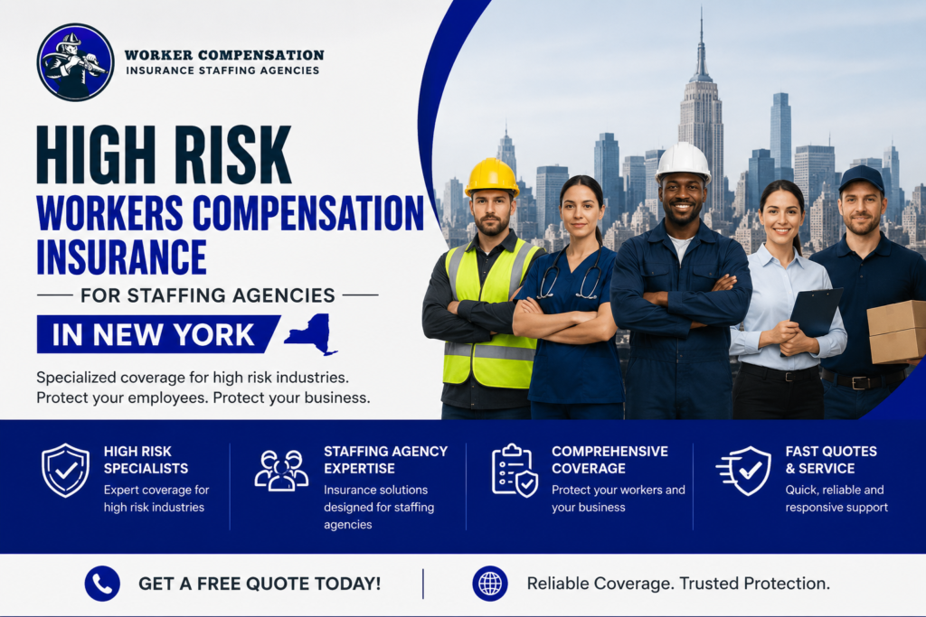 High Risk Workers Compensation Insurance for Staffing Agencies in New York