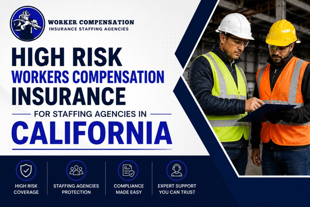 Best High Risk Workers Compensation Insurance for Staffing Agencies in California